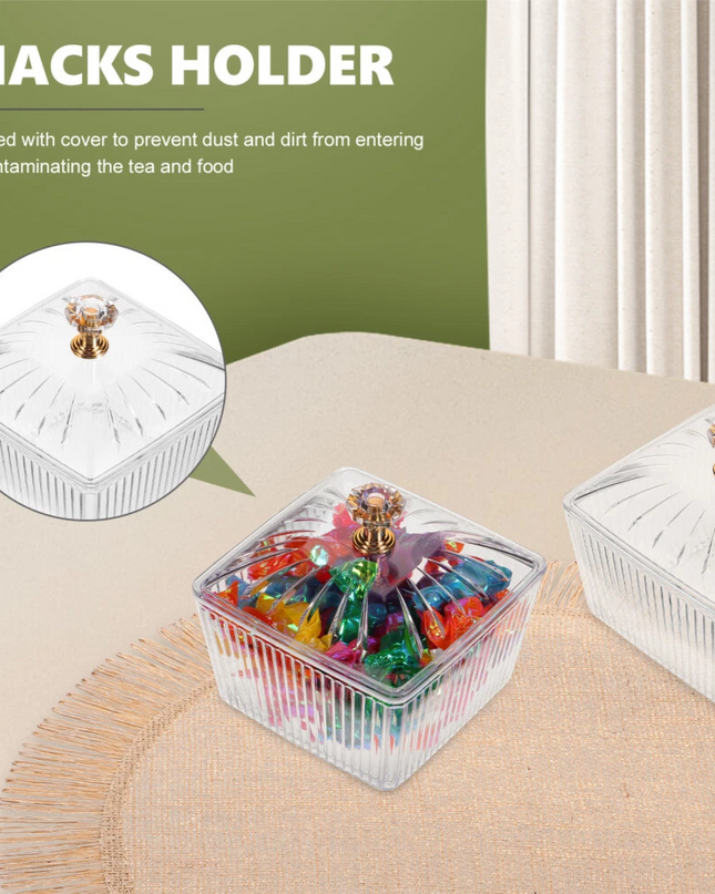 Multipurpose Candy Jar Box