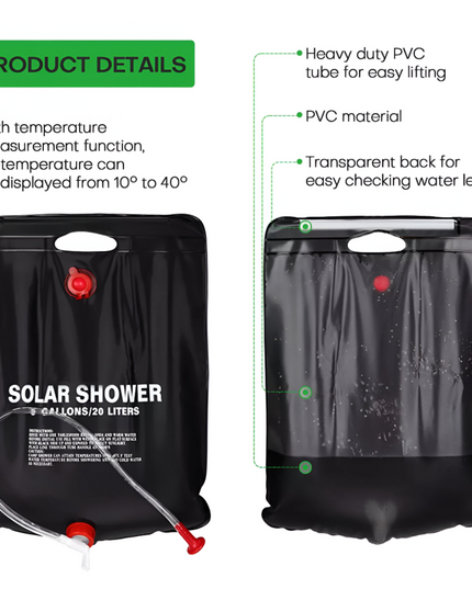 Camping Shower Bag 20 Liter