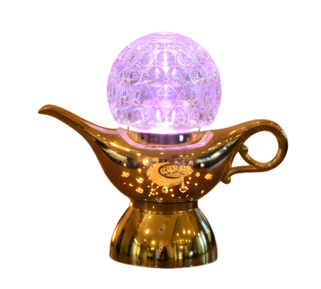 Ramadan Led Decoration Light Lamp - Golden/Purple