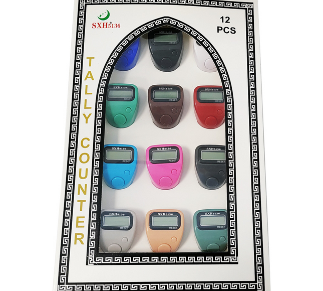 Tally Finger Counter 12 Pcs Set