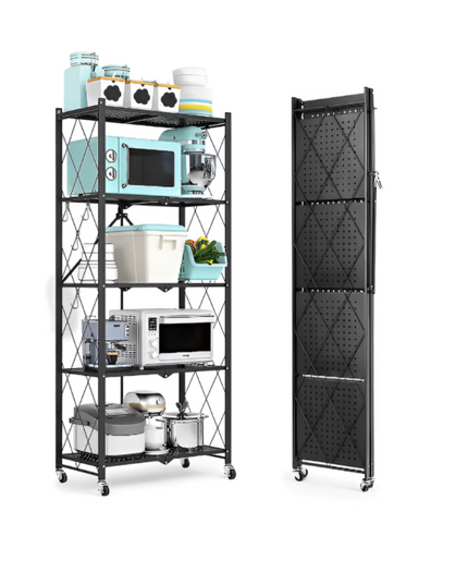 Foldable Kitchen Storage Rack 5 Layer