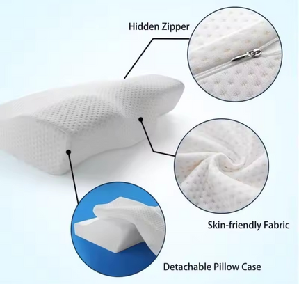 Orthopedic Memory Foam Pillow for Neck Pain Relief