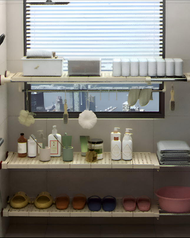 Cupboard Storage Rack Organizer Shelves