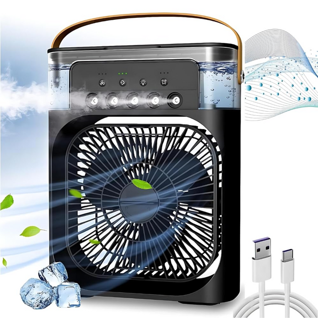 مروحة تبريد مكيف الهواء المحمول