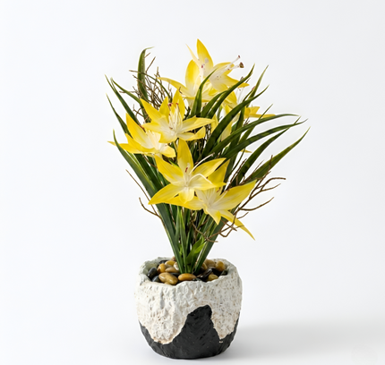 Artificial Natural Folwer Pot