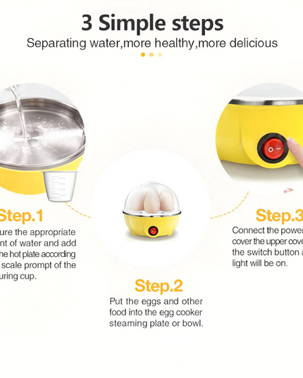 صائد البيض لطهي البيض المسلوق