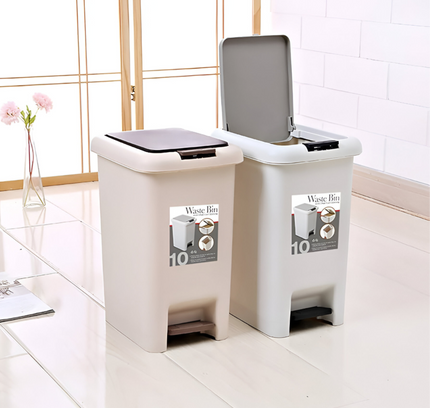 Plastic Trash Can Lid Press 30 Liter