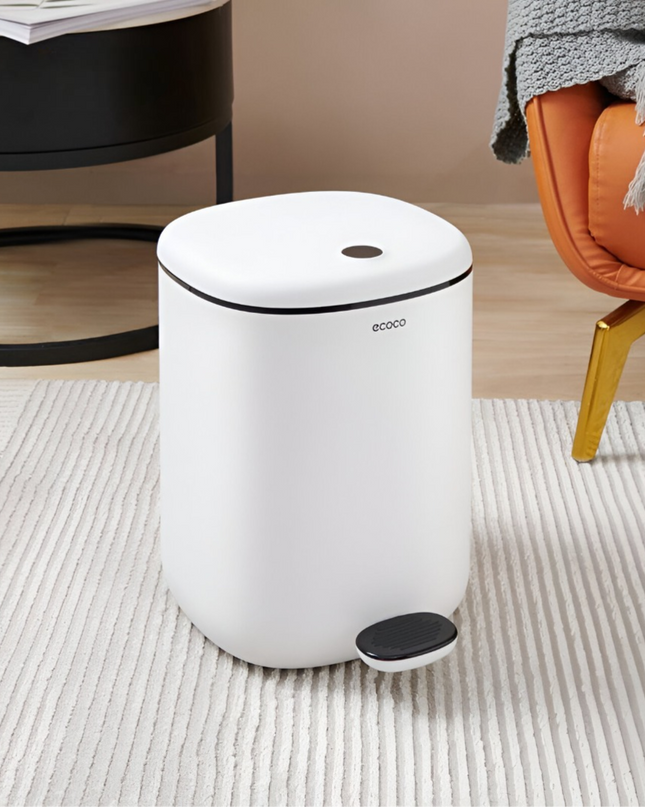 Pedal Trash Can Waste Bin 7 Liter