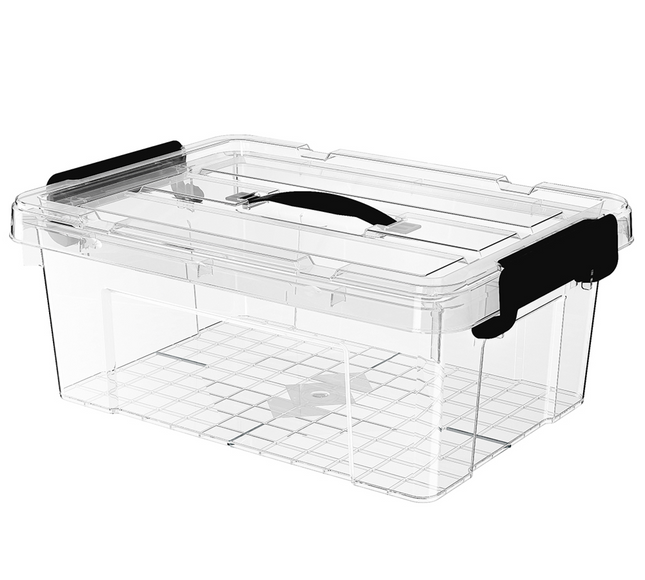 Plastic Transparent Storage Box 12 Liter