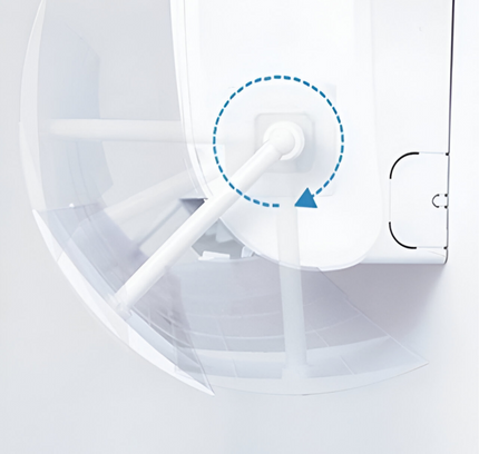 زجاج أمامي مكيف الهواء