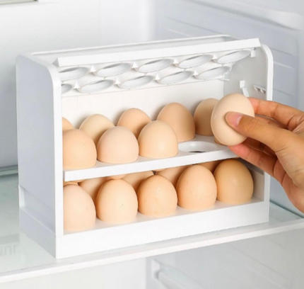 صندوق تخزين البيض 3 طبقات