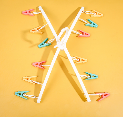 Revolving Clothes Hanger with 12 Clips