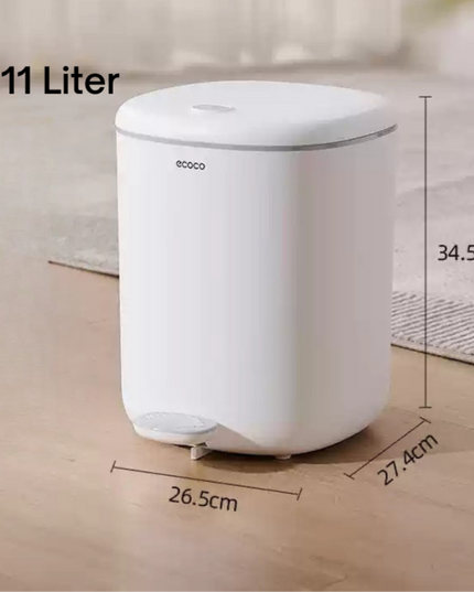 Pedal Trash Can Waste Bin 11 Liter