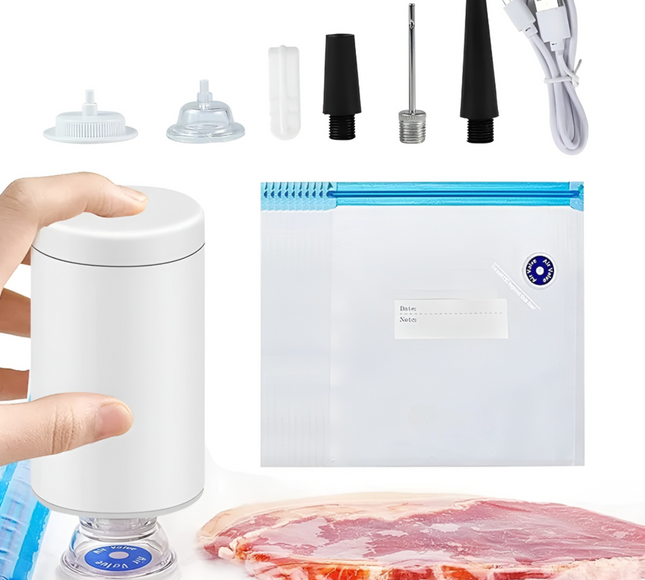 Portable Mini Air Pump Vacuum Sealer