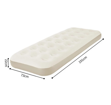 Inflatable Single Size Bed Automatic Pump-190X73X22Cm