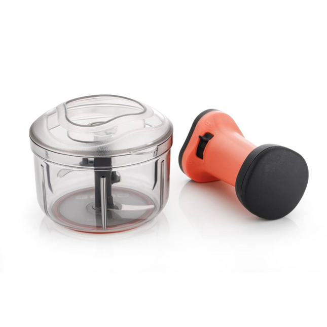 مفرمة يدوية بالضغط والدفع