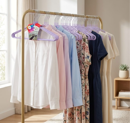 Cloth Hanger Matel Plain 10 Pcs Set
