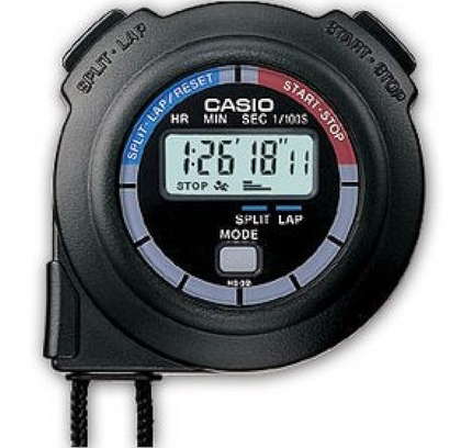 Casio Digital Dial Synthetic Band Stop Watch Hs-3