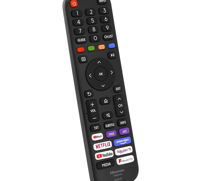 Hisense Smart Tv Remote Control Rm-N1665