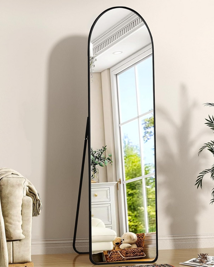 Aluminium Frame Metal Standing Mirror