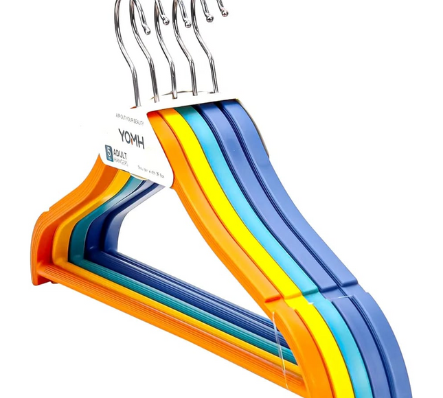 Cloth Hanger Plastic 5 Pcs Set