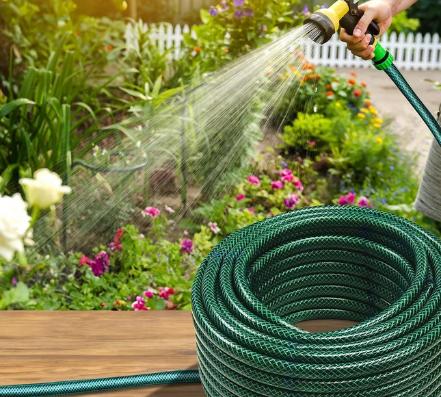 Garden Washing Hose Set 20 Meter