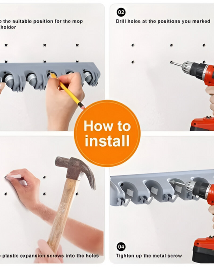 حامل الممسحة