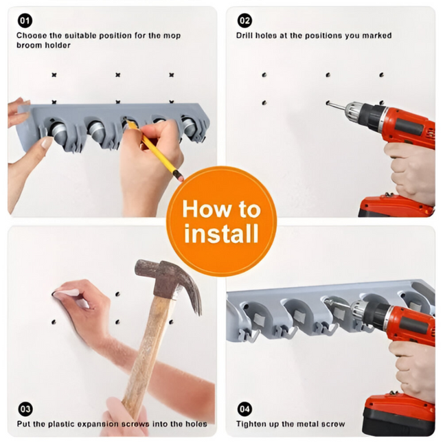 حامل الممسحة