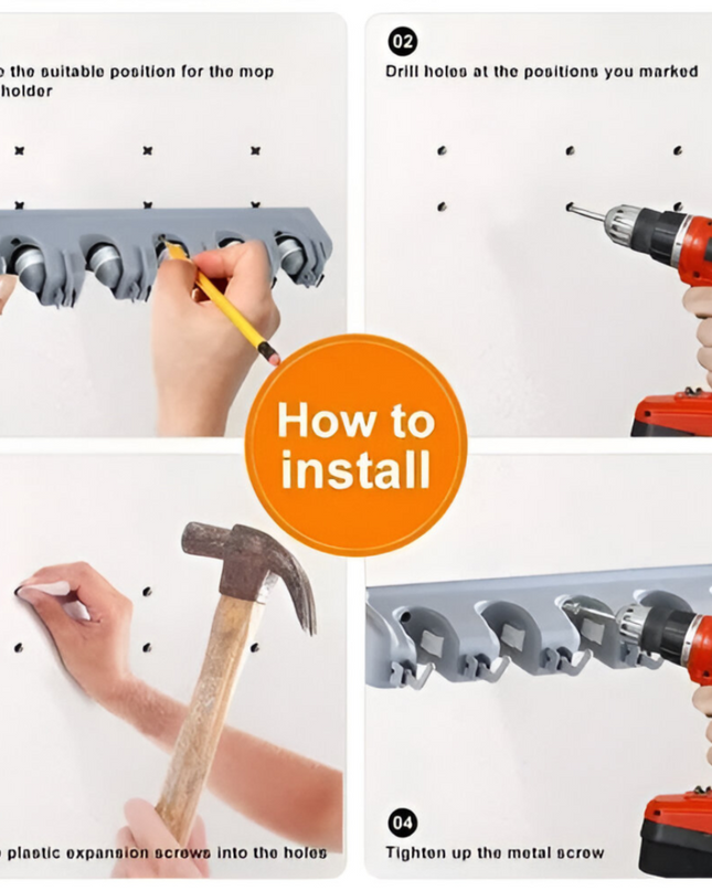 حامل الممسحة