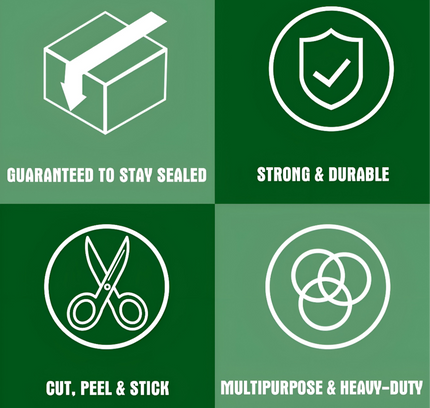 شريط لاصق أصفر 100 ياردة 48 مم