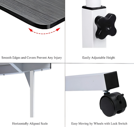 Laptop Stand Wooden Adjustable