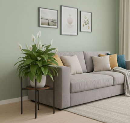 Plant Stand Flower Shelf Round Base