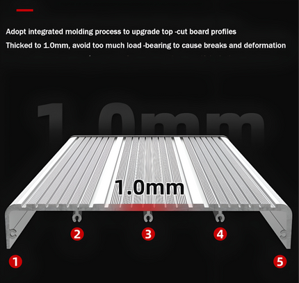 Household Ladder Aluminum Folding 3Step Ladder