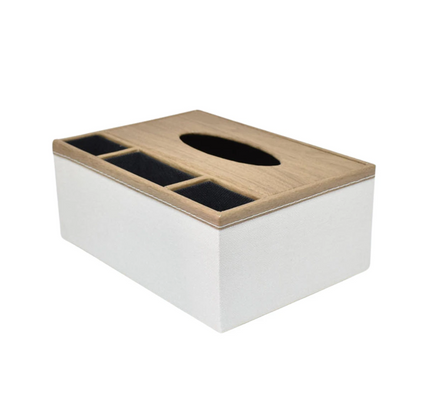 Multifuntional Tissue Box Wooden