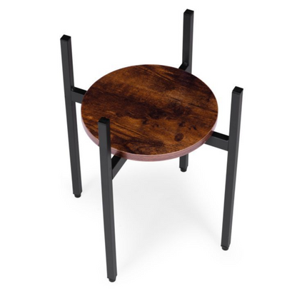 Plant Stand Flower Shelf Round Base