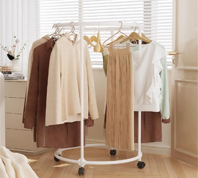 Circular Rotating Garment Rack