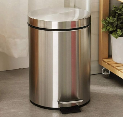 Stainless Steel Trash Basket 20 Litre