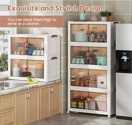 Foldable Storage Cabinet 4 Layer Big