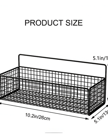 رف تخزين معدني معلق على الحائط، قطعة واحدة
