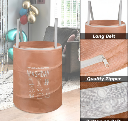 سلة غسيل قابلة للطي صغيرة