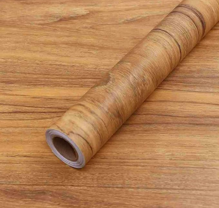 Paper Roll Sticker Wooden 10 Meter