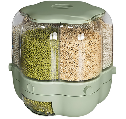 برميل أرز دوار 360 درجة