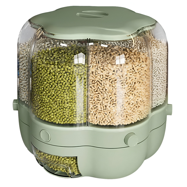 برميل أرز دوار 360 درجة