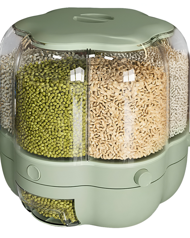 Rotating Rice Barrel 360 degree