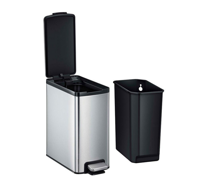 Stainless Steel Trash Can 10 Liter