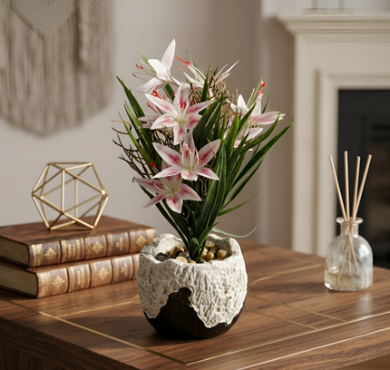 Artificial Natural Folwer Pot