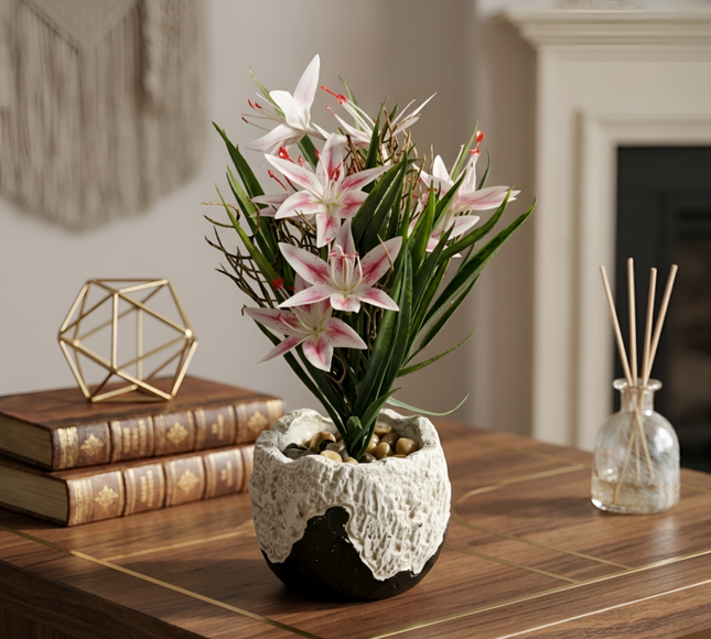 Artificial Natural Folwer Pot