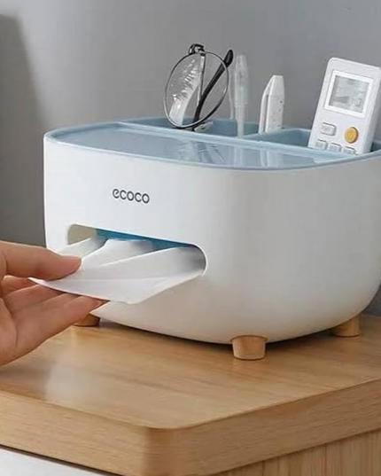 Multifunction Desktop Tissue Box