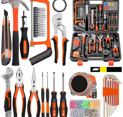 Household Hardware Tool Set Box 46 Pcs