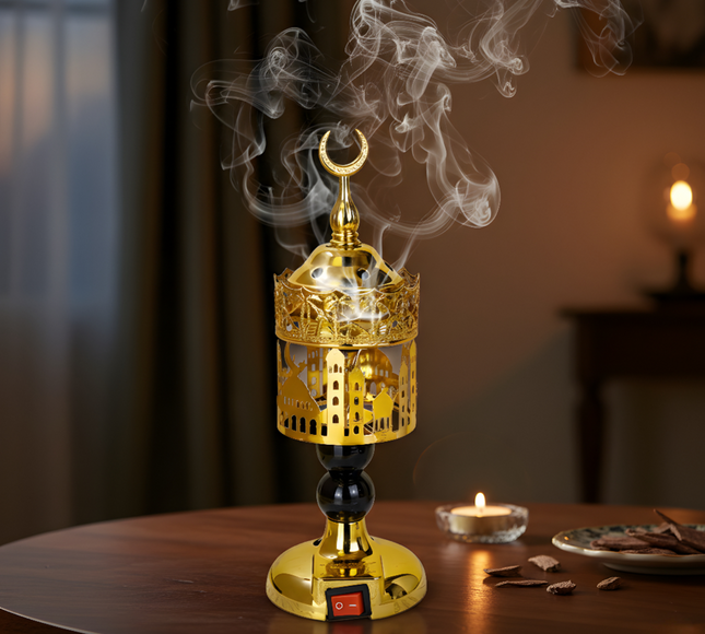 Electric Oud Incense Burner Kq-0176